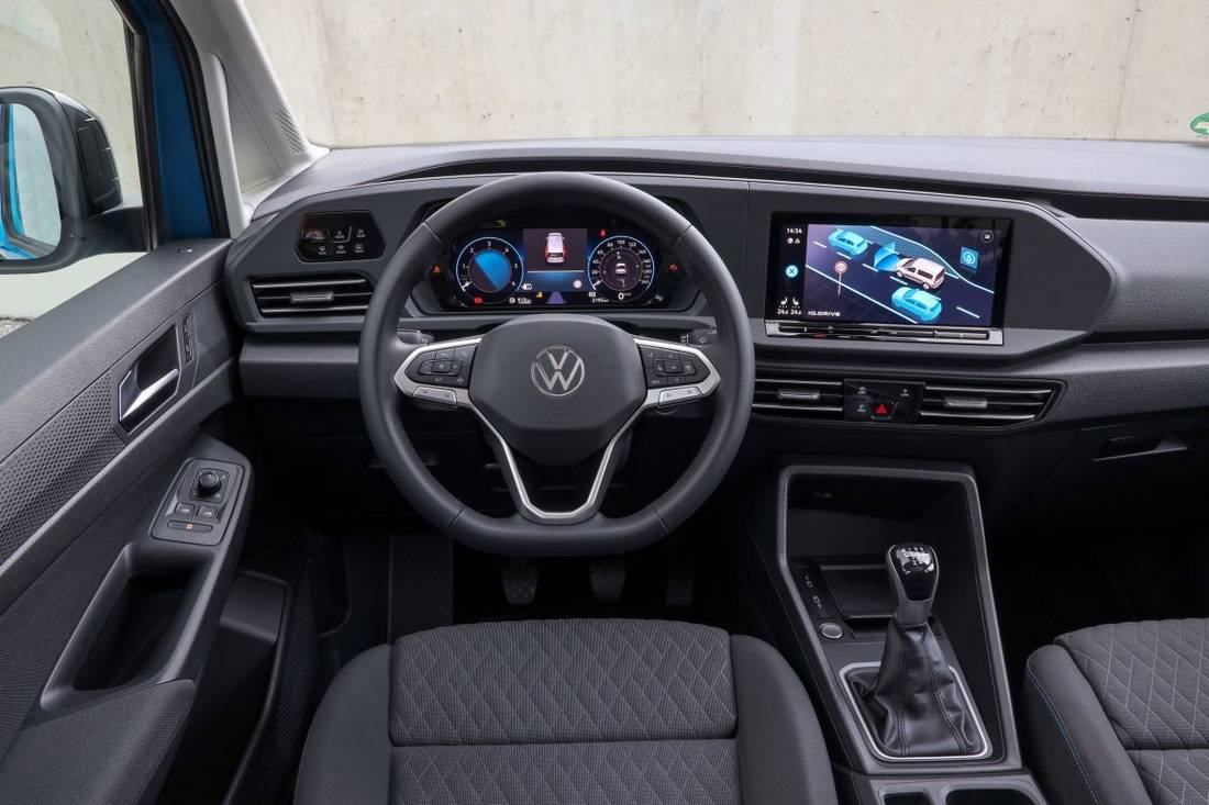 Caddy interior