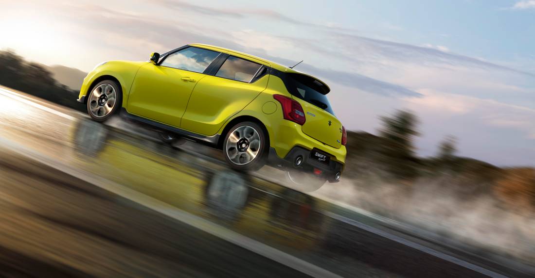 Swift sport rear