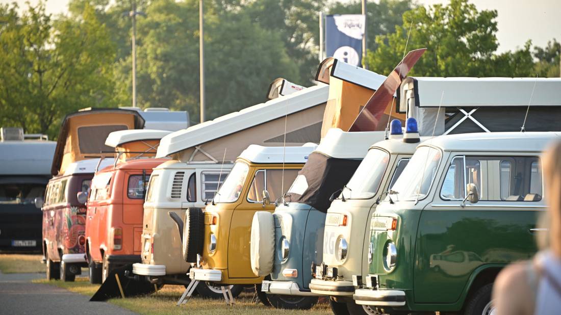 Vintage VW campers