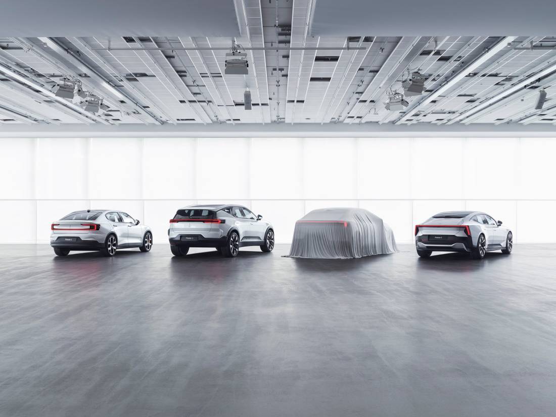 Polestar huidig gamma + toekomst